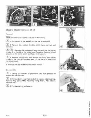 1996 Johnson Evinrude "ED" 9.9 thru 30 2-Cylinder Service Manual, P/N 507122, Page 308