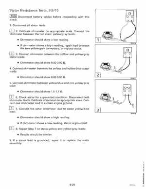 1996 Johnson Evinrude "ED" 9.9 thru 30 2-Cylinder Service Manual, P/N 507122, Page 315