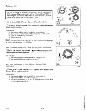 1996 Johnson Evinrude "ED" 9.9 thru 30 2-Cylinder Service Manual, P/N 507122, Page 324
