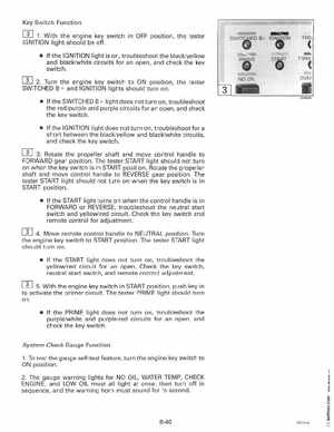 1996 Johnson Evinrude "ED" 9.9 thru 30 2-Cylinder Service Manual, P/N 507122, Page 329