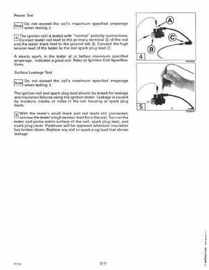 1996 Johnson Evinrude "ED" 90 CV 88 thru 115 Service Manual, P/N 507126, Page 99