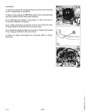 1996 Johnson Evinrude "ED" 90 CV 88 thru 115 Service Manual, P/N 507126, Page 109