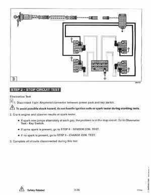 1996 Johnson Evinrude "ED" 90 CV 88 thru 115 Service Manual, P/N 507126, Page 114