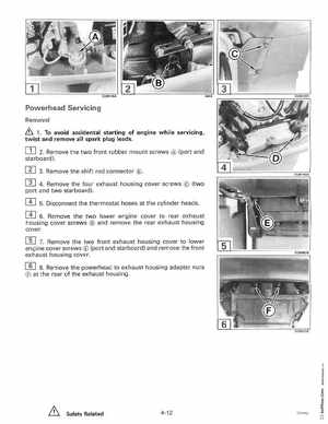 1996 Johnson Evinrude "ED" 90 CV 88 thru 115 Service Manual, P/N 507126, Page 134