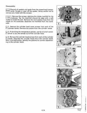 1996 Johnson Evinrude "ED" 90 CV 88 thru 115 Service Manual, P/N 507126, Page 136