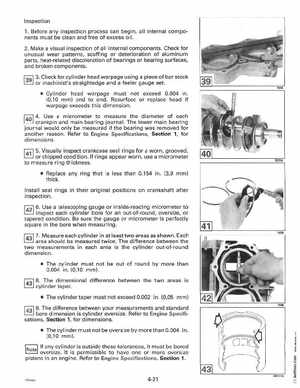 1996 Johnson Evinrude "ED" 90 CV 88 thru 115 Service Manual, P/N 507126, Page 143
