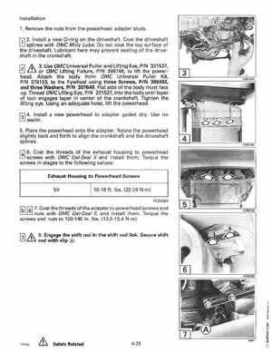 1996 Johnson Evinrude "ED" 90 CV 88 thru 115 Service Manual, P/N 507126, Page 153