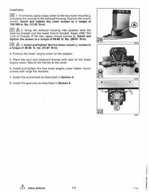 1996 Johnson Evinrude "ED" 90 CV 88 thru 115 Service Manual, P/N 507126, Page 169