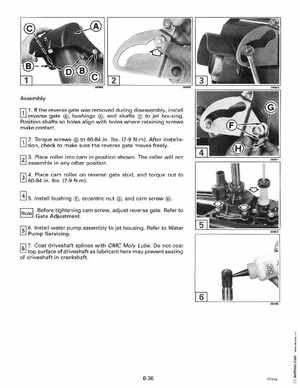 1996 Johnson Evinrude "ED" 90 CV 88 thru 115 Service Manual, P/N 507126, Page 216