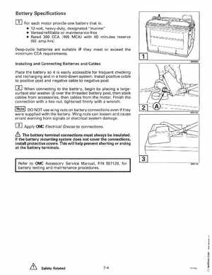1996 Johnson Evinrude "ED" 90 CV 88 thru 115 Service Manual, P/N 507126, Page 225