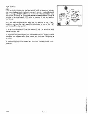 1996 Johnson Evinrude "ED" 90 CV 88 thru 115 Service Manual, P/N 507126, Page 232