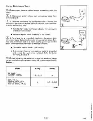 1996 Johnson Evinrude "ED" 90 CV 88 thru 115 Service Manual, P/N 507126, Page 241