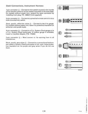 1996 Johnson Evinrude "ED" 90 CV 88 thru 115 Service Manual, P/N 507126, Page 251