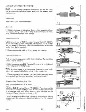1996 Johnson Evinrude "ED" 90 CV 88 thru 115 Service Manual, P/N 507126, Page 252