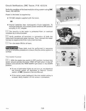 1996 Johnson Evinrude "ED" 90 CV 88 thru 115 Service Manual, P/N 507126, Page 256