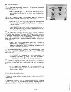 1996 Johnson Evinrude "ED" 90 CV 88 thru 115 Service Manual, P/N 507126, Page 257