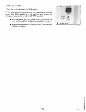 1996 Johnson Evinrude "ED" 90 CV 88 thru 115 Service Manual, P/N 507126, Page 259
