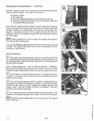 1996 Johnson Evinrude "ED" 90 CV 88 thru 115 Service Manual, P/N 507126, Page 262