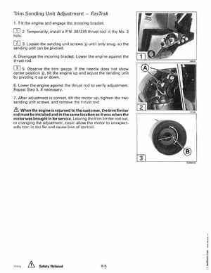 1996 Johnson Evinrude "ED" 90 CV 88 thru 115 Service Manual, P/N 507126, Page 264
