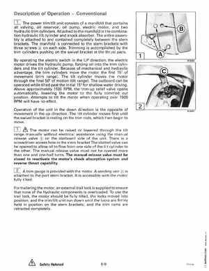 1996 Johnson Evinrude "ED" 90 CV 88 thru 115 Service Manual, P/N 507126, Page 265