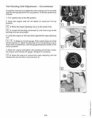 1996 Johnson Evinrude "ED" 90 CV 88 thru 115 Service Manual, P/N 507126, Page 267