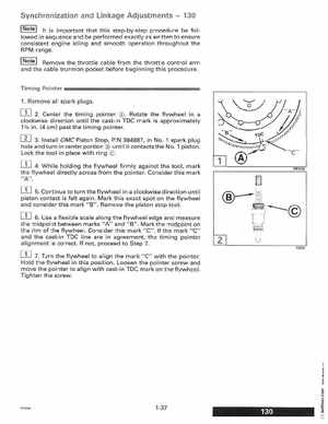 1996 Johnson Evinrude "ED" 90 LV 125C, 130, 200, 225, 250 Service Manual, P/N 507128, Page 43