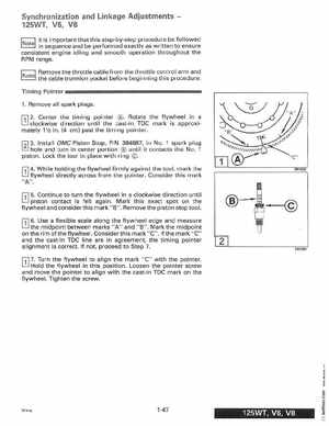 1996 Johnson Evinrude "ED" 90 LV 125C, 130, 200, 225, 250 Service Manual, P/N 507128, Page 53
