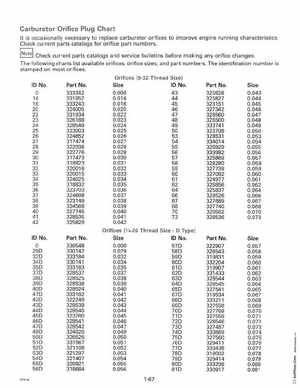 1996 Johnson Evinrude "ED" 90 LV 125C, 130, 200, 225, 250 Service Manual, P/N 507128, Page 73