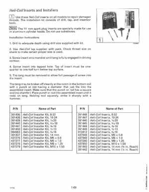 1996 Johnson Evinrude "ED" 90 LV 125C, 130, 200, 225, 250 Service Manual, P/N 507128, Page 75
