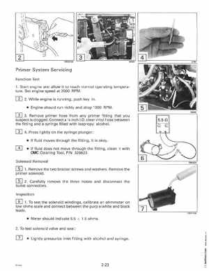 1996 Johnson Evinrude "ED" 90 LV 125C, 130, 200, 225, 250 Service Manual, P/N 507128, Page 99