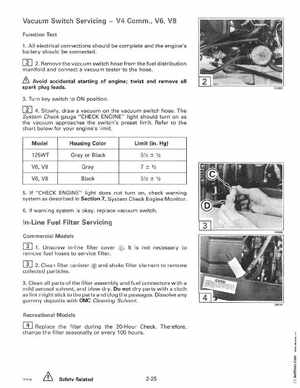 1996 Johnson Evinrude "ED" 90 LV 125C, 130, 200, 225, 250 Service Manual, P/N 507128, Page 101