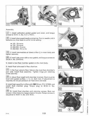 1996 Johnson Evinrude "ED" 90 LV 125C, 130, 200, 225, 250 Service Manual, P/N 507128, Page 105