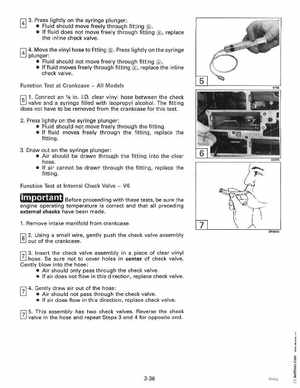 1996 Johnson Evinrude "ED" 90 LV 125C, 130, 200, 225, 250 Service Manual, P/N 507128, Page 112