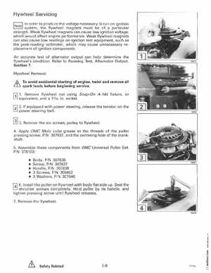 1996 Johnson Evinrude "ED" 90 LV 125C, 130, 200, 225, 250 Service Manual, P/N 507128, Page 130