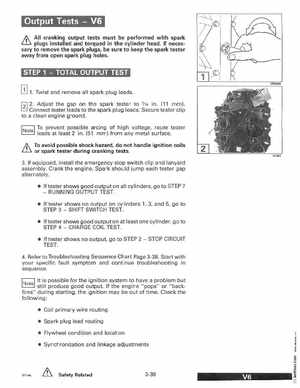 1996 Johnson Evinrude "ED" 90 LV 125C, 130, 200, 225, 250 Service Manual, P/N 507128, Page 161