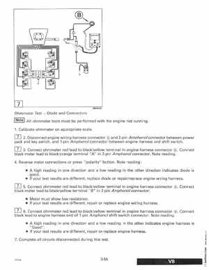 1996 Johnson Evinrude "ED" 90 LV 125C, 130, 200, 225, 250 Service Manual, P/N 507128, Page 177