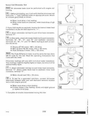 1996 Johnson Evinrude "ED" 90 LV 125C, 130, 200, 225, 250 Service Manual, P/N 507128, Page 181
