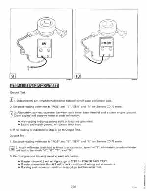 1996 Johnson Evinrude "ED" 90 LV 125C, 130, 200, 225, 250 Service Manual, P/N 507128, Page 190