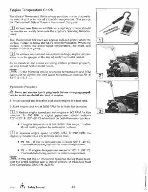 1996 Johnson Evinrude "ED" 90 LV 125C, 130, 200, 225, 250 Service Manual, P/N 507128, Page 198