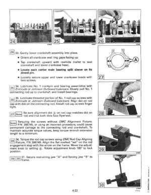 1996 Johnson Evinrude "ED" 90 LV 125C, 130, 200, 225, 250 Service Manual, P/N 507128, Page 215