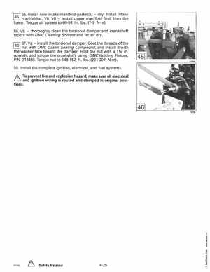 1996 Johnson Evinrude "ED" 90 LV 125C, 130, 200, 225, 250 Service Manual, P/N 507128, Page 218