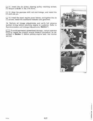 1996 Johnson Evinrude "ED" 90 LV 125C, 130, 200, 225, 250 Service Manual, P/N 507128, Page 220