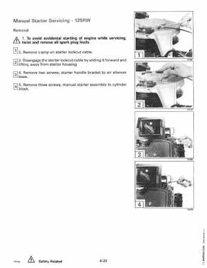 1996 Johnson Evinrude "ED" 90 LV 125C, 130, 200, 225, 250 Service Manual, P/N 507128, Page 226
