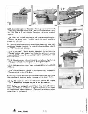 1996 Johnson Evinrude "ED" 90 LV 125C, 130, 200, 225, 250 Service Manual, P/N 507128, Page 264