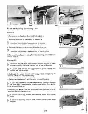 1996 Johnson Evinrude "ED" 90 LV 125C, 130, 200, 225, 250 Service Manual, P/N 507128, Page 266