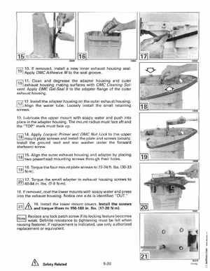 1996 Johnson Evinrude "ED" 90 LV 125C, 130, 200, 225, 250 Service Manual, P/N 507128, Page 268