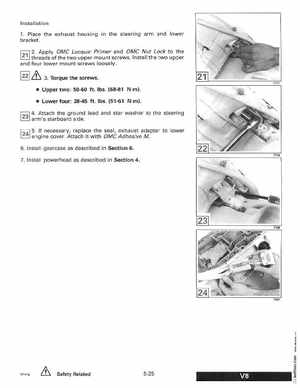 1996 Johnson Evinrude "ED" 90 LV 125C, 130, 200, 225, 250 Service Manual, P/N 507128, Page 273