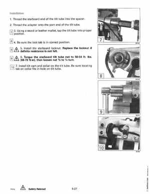 1996 Johnson Evinrude "ED" 90 LV 125C, 130, 200, 225, 250 Service Manual, P/N 507128, Page 275