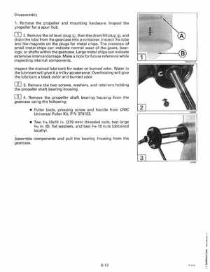 1996 Johnson Evinrude "ED" 90 LV 125C, 130, 200, 225, 250 Service Manual, P/N 507128, Page 287
