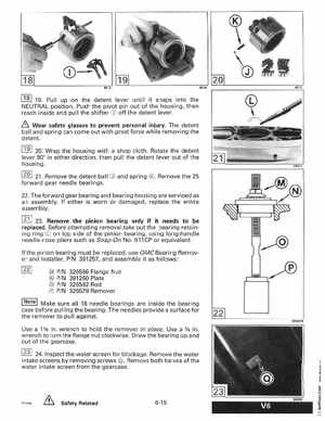 1996 Johnson Evinrude "ED" 90 LV 125C, 130, 200, 225, 250 Service Manual, P/N 507128, Page 290